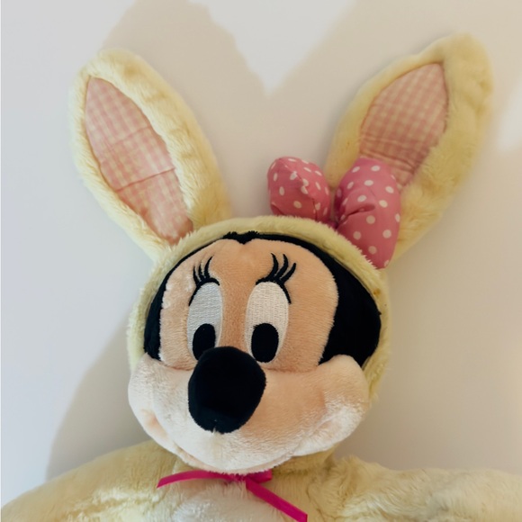 Disney Minnie Mouse Cream and Pink Plush Toy - Picture 9 of 10